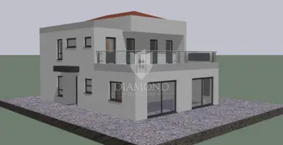 Građevinsko zemljište 541 m², Valdebek, projekt za 4 stana
