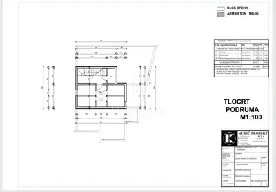 Baugrundstück 541 m², Valdebek, Projekt für 4 Wohnungen - 6