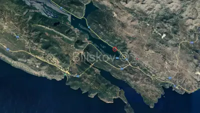 Poljoprivredno zemljište 4 500 m², Zaton Doli, 1. red do mora - 2