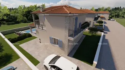 House 122 m², Ližnjan - pool and yard - 2
