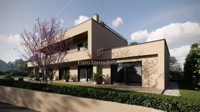 Vila 307 m², Poreč okolica - bazen i pogled na more - 3