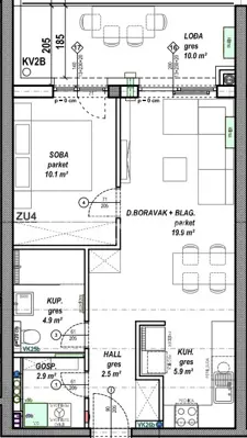 Prodaja, Stan, Globetka, Vukovarska, 1,5s, 46 m² - 6