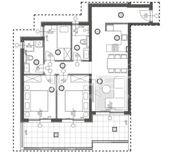 Wohnung 84 m², Omiš - Neubau mit Aufzug und Balkon - 18