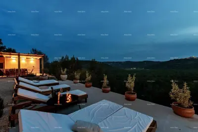 Villa in Motovun, panoramic view and privacy - 15