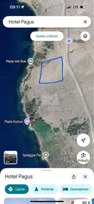 Land 2,000 m², Pag - Bašaca, tourist zone - 4