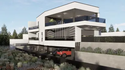 Stan u luksuznoj urbanoj vili – Gračani, 136 m², balkon i pogled na ze - 4