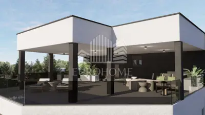 Stan u luksuznoj urbanoj vili – Gračani, 136 m², balkon i pogled na ze - 2