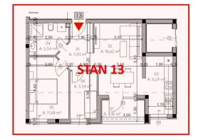 Wohnung 55 m², Pula Monvidal, Neubau mit Aufzug - 6
