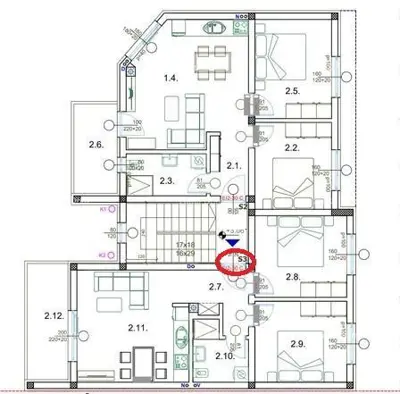 Verkauf - Wohnung im 1. Stock in Neubau - Gebäude mit nur 4 Wohnungen, Pula! S3