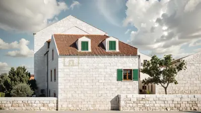 Kamena kuća, Grohote na Šolti - idejni projekt rekonstrukcije - 4