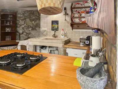 Kamena kuća u Dobrinju, pogled na more i dvije terase - 21