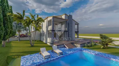 Haus 300 m², Kanfanar - zwei Wohneinheiten und Pools