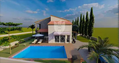 House 300 m², Kanfanar - two residential units and pools - 5