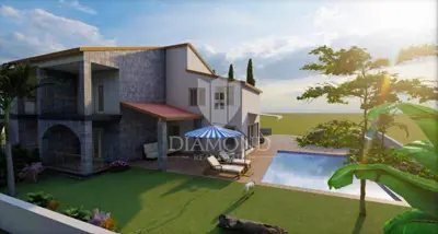 House 300 m², Kanfanar - two residential units and pools - 4