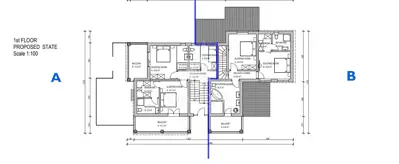 House 300 m², Kanfanar - two residential units and pools - 9