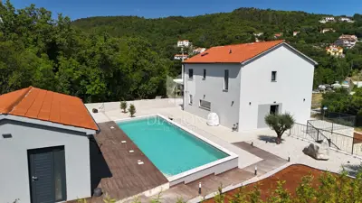 Labin, Ripenda, villa with wellness - 7