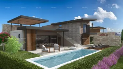 Villa 240 m², Vodnjan - Panoramablick auf die Brijuni - 5