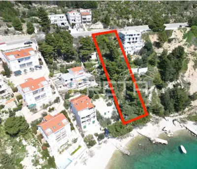 Baugrundstück 1.214 m², Omiš - erste Reihe zum Meer - 3