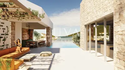 Baugrundstück, Ist - 590 m², Baugenehmigung für ein Haus mit Pool - 7