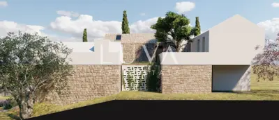 Baugrundstück, Ist - 590 m², Baugenehmigung für ein Haus mit Pool - 9