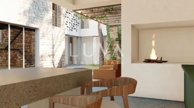 Baugrundstück, Ist - 590 m², Baugenehmigung für ein Haus mit Pool - 10