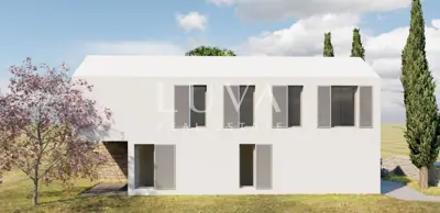 Baugrundstück, Ist - 590 m², Baugenehmigung für ein Haus mit Pool - 8