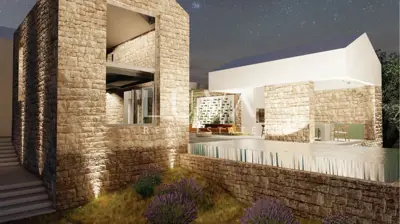 Baugrundstück, Ist - 590 m², Baugenehmigung für ein Haus mit Pool - 12