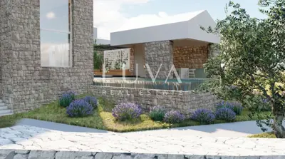Baugrundstück, Ist - 590 m², Baugenehmigung für ein Haus mit Pool - 2