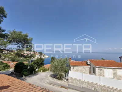 Građevinsko zemljište 338 m² s dozvolom i pogledom na more, otok Korčula - 8