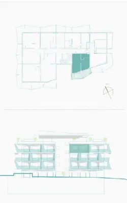 Split - Duilovo, Neubau, 1 Zimmer + Wohnzimmer | großer überdachter Balkon - 6