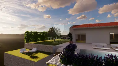 Haus 115 m², Sveti Petar u Šumi - Pool und Sonnenterrasse - 10