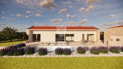 Haus 115 m², Sveti Petar u Šumi - Pool und Sonnenterrasse - 11
