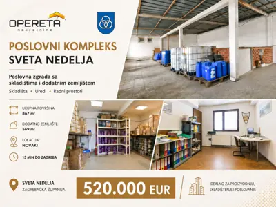 Geschäftsgebäude, Novaki, Sveta Nedelja - Lager und Büros - 12