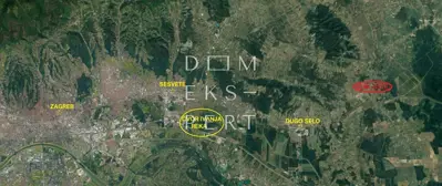 Gračec, großes Baugrundstück mit altem Haus - 17.318 m² - 12