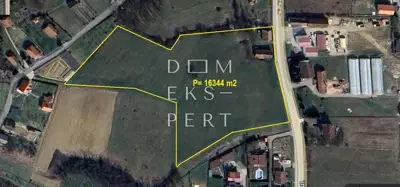 Gračec, Veliko građevinsko zemljište sa starom kućom - 17318 m²
