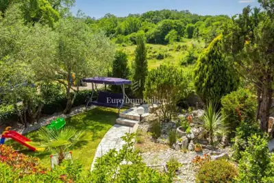 Häuser auf der Insel Krk, Vrbnik - Pool und Grill - 12