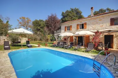 Steinvilla in Žminj, Pool und ruhige Lage - 2