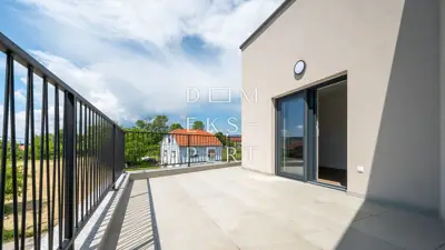 Gaišće, Sesvete, useljiva novogradnja, penthouse na 2. katu, terasa, 5