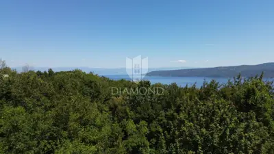 Labin, okolica, građevinsko zemljište sa pogledom na more - 7