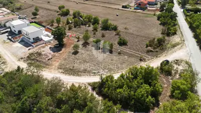 Bauland 1.316 m², Kršan - Projekt einer Villa mit Pool - 6