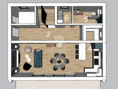 Kostrena-Haus mit atemberaubendem Meerblick - 6