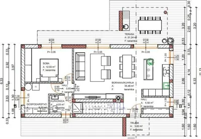 Kuća 185 m², Rakalj - blizu centra i bazen - 21