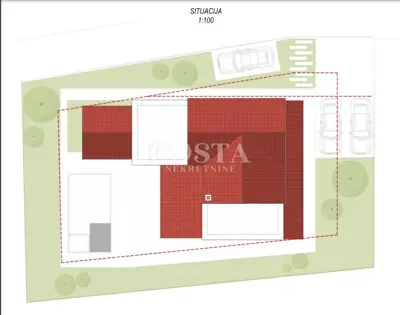 Bauland 567 m², Vrsi - Baugenehmigung - 11