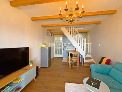 Stan 60 m², Novi Vinodolski - pogled na more i otok Krk