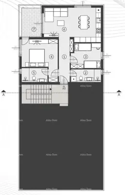 Apartment 72 m², Fažana - new construction with pool - 12