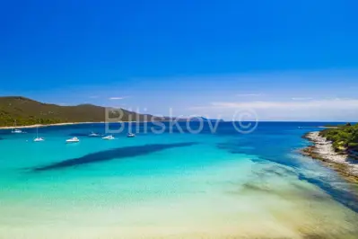 Building land 5 000 m², Soline, sea view - 12