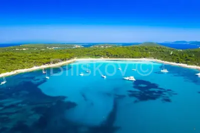Građevinsko zemljište 5 000 m², Soline, pogled na more - 7