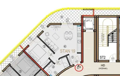 Wohnung in Poreč, 1. Stock, Loggia und Garagenstellplatz - 4