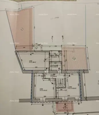 Prodajemo kamenu kuću u centru Brtonigle! - 17