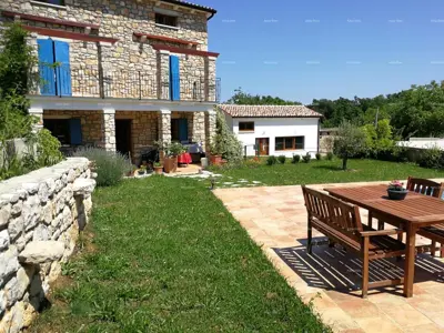 Labin okolica, Kamena kuća s bazenom i velikom okućnicom